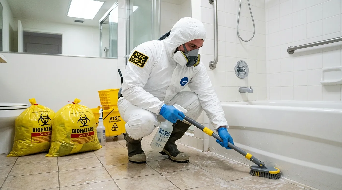 Decontamination equipment deployed for Blood Cleanup in Dobbs Ferry